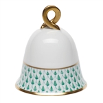 Herend Small Bell Green Fishnet