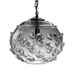 Juliska Florence Clear Globe Pendant