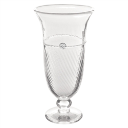 Juliska Graham Footed Trumpet Vase Clear