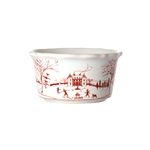 Juliska Country Estate Ramekin Winter Frolic Ruby