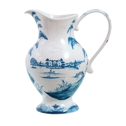Juliska Country Estate Delft Blue Footed Pitcher