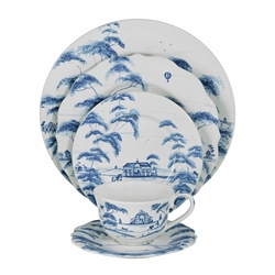 Juliska Country Estate Delft Blue 5 Piece Place Setting