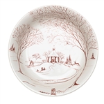 Juliska Country Estate Serving Bowl Winter Frolic Ruby