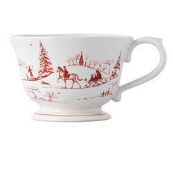 Juliska Country Estate Comfort Cup Winter Frolic Ruby