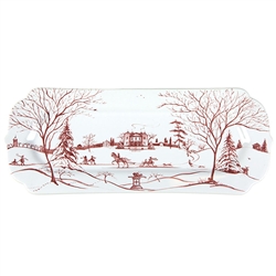 Juliska Country Estate Hostess Tray Ruby