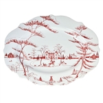 Juliska Country Estate Large Platter Ruby