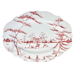 Juliska Country Estate Large Platter Ruby
