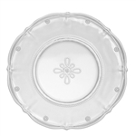 Juliska Colette Hand Pressed Clear Dessert Plate