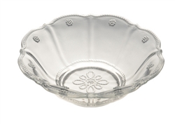 Juliska Colette Hand Pressed Clear Dessert Bowl