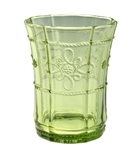 Juliska Colette Hand Pressed Green Small Beverage