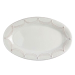 Juliska Berry and Thread Grande Oval Platter Whitewash