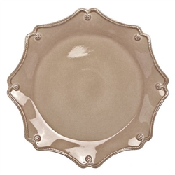 Juliska Berry & Thread Cappuccino Brown Scallop Charger