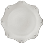 Juliska Berry & Thread Whitewash Scallop Charger