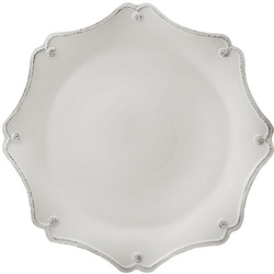 Juliska Berry & Thread Whitewash Scallop Charger