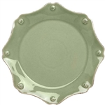 Juliska Berry & Thread Green Scallop Dessert Plate
