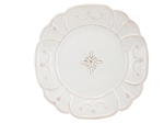 Juliska Jardins du Monde White Dessert Plate