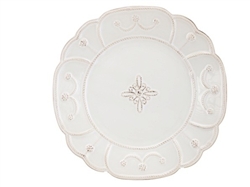 Juliska Jardins du Monde White Dessert Plate