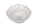 Juliska Jardins White Cereal Bowl