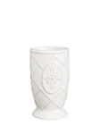 Juliska Jardins du Monde White Bath Tumbler