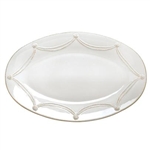 Juliska Berry & Thread Whitewash Large Oval Platter