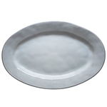 Juliska Quotidien White Truffle Medium Oval Platter