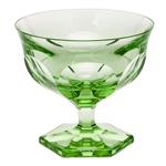 Moser Crystal Adele Melikoff Bowl Ocean Green