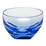 Moser Crystal Aquamarine Bar Bowl