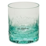 Moser Crystal Beryl Drift Ice Double Old Fashioned