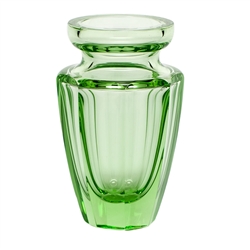 Moser Crystal Ocean Green Eternity Bud Vase